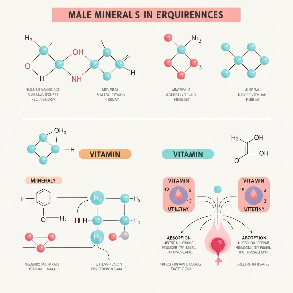 Różnice fizjologiczne między kobietami a mężczyznami w zapotrzebowaniu na składniki